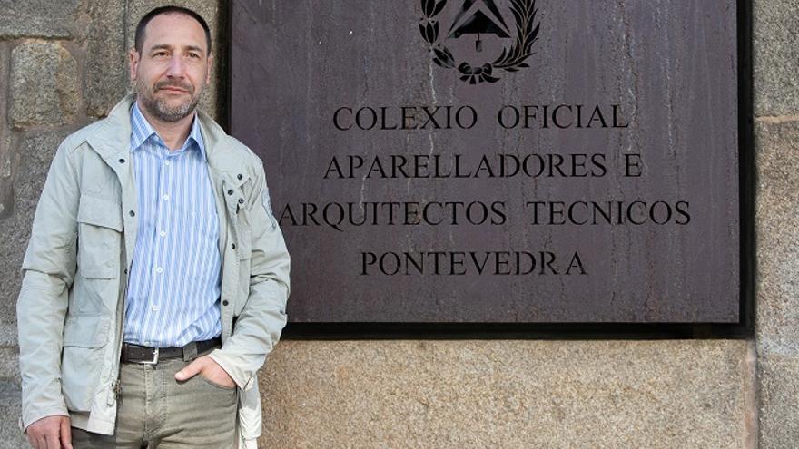 Manuel Rañó, presidente del Colegio Oficial de la Arquitectura Técnica de Pontevedra