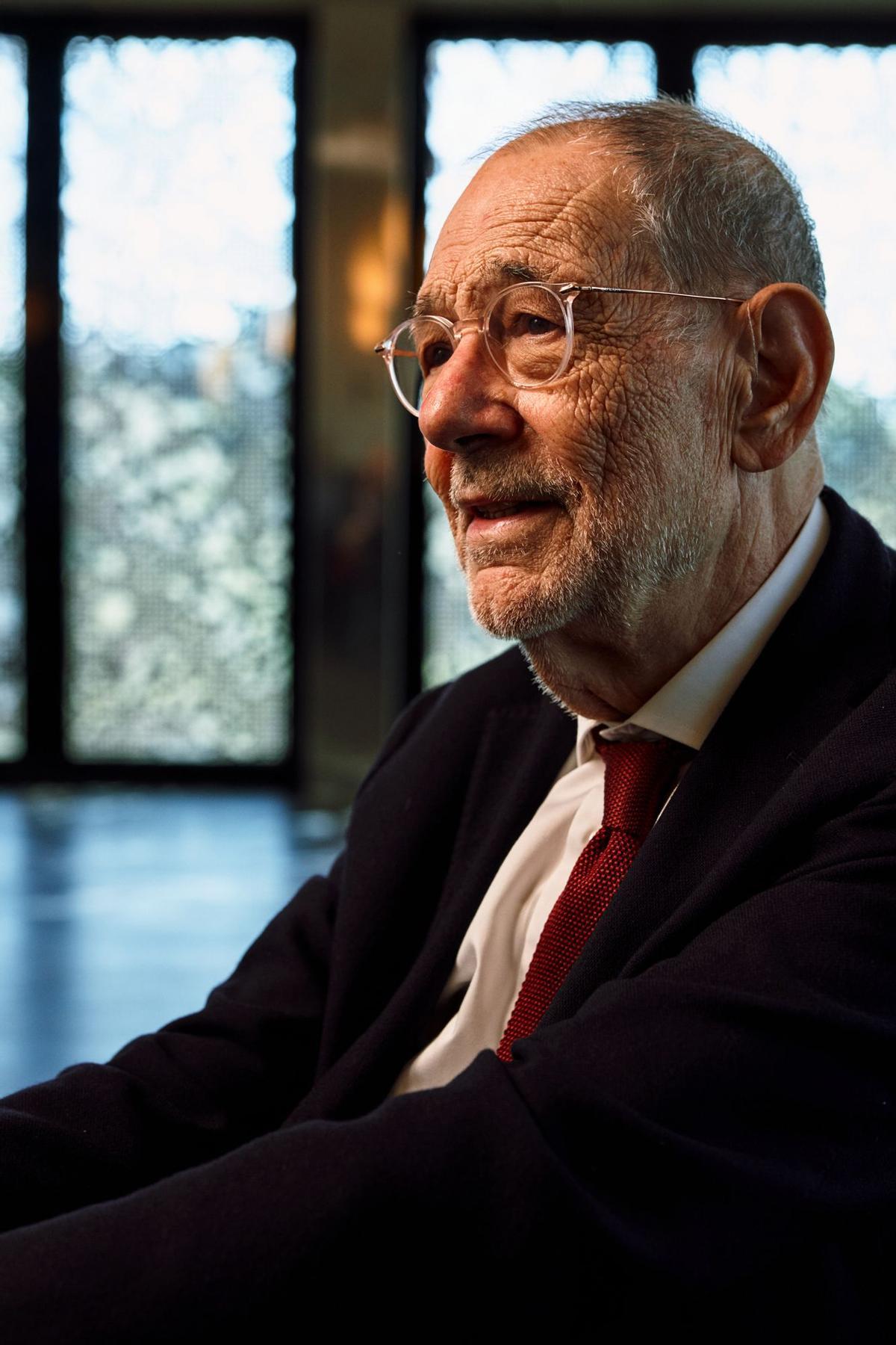 Javier Solana, presidente del Comité Científico de la Fundación La Caixa.