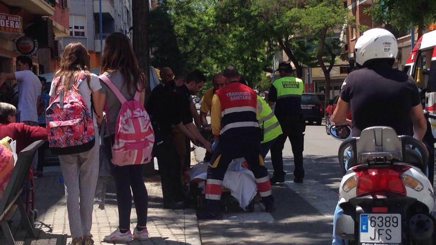 Atropellan a un hombre de 70 años en Xàtiva