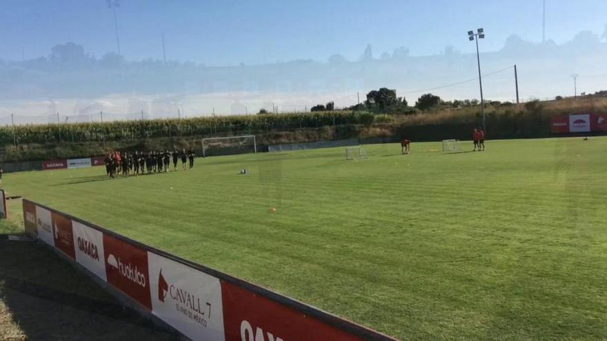 Primer entrenamiento con Fabio Nevado al frente