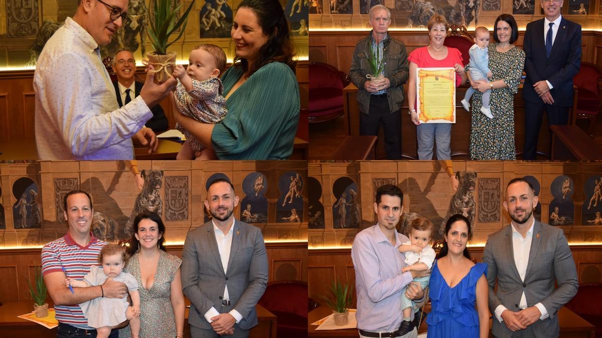 Gáldar da la bienvenida a Aurora, Antonio, Martina y Agoney.