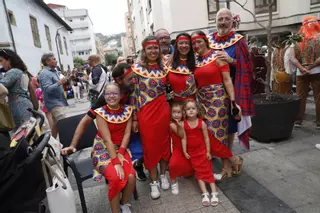 Así fue el carnaval de verano de Luanco