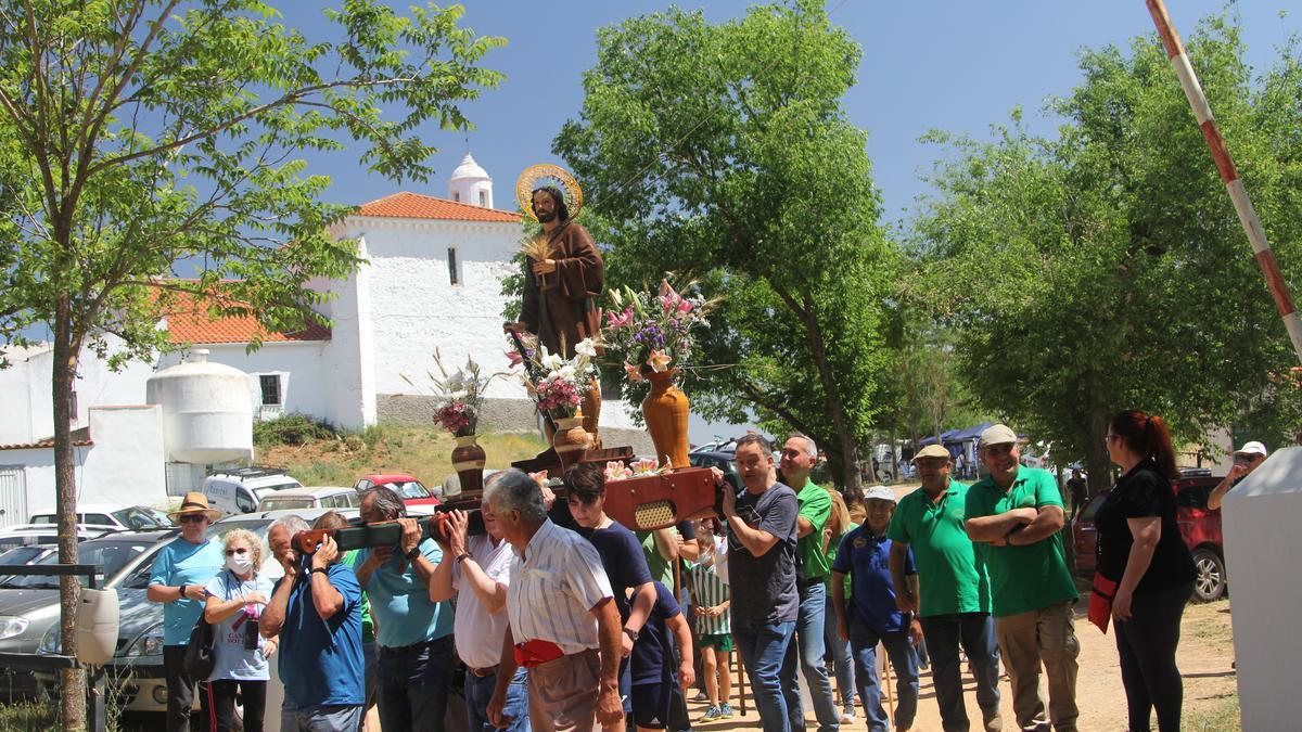 La procesión de San Isidro en Zafra.