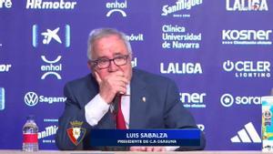 ¡No pudo contener la emoción! El presidente de Osasuna, tras el anuncio de Arrasate