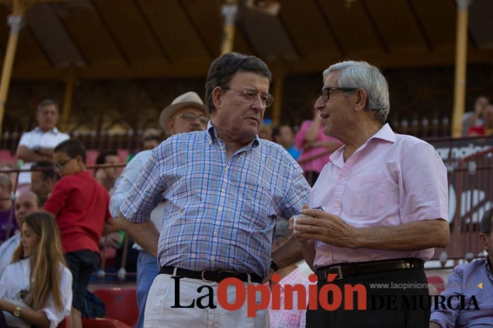 Ambiente en la Condomina durante la novillada de l