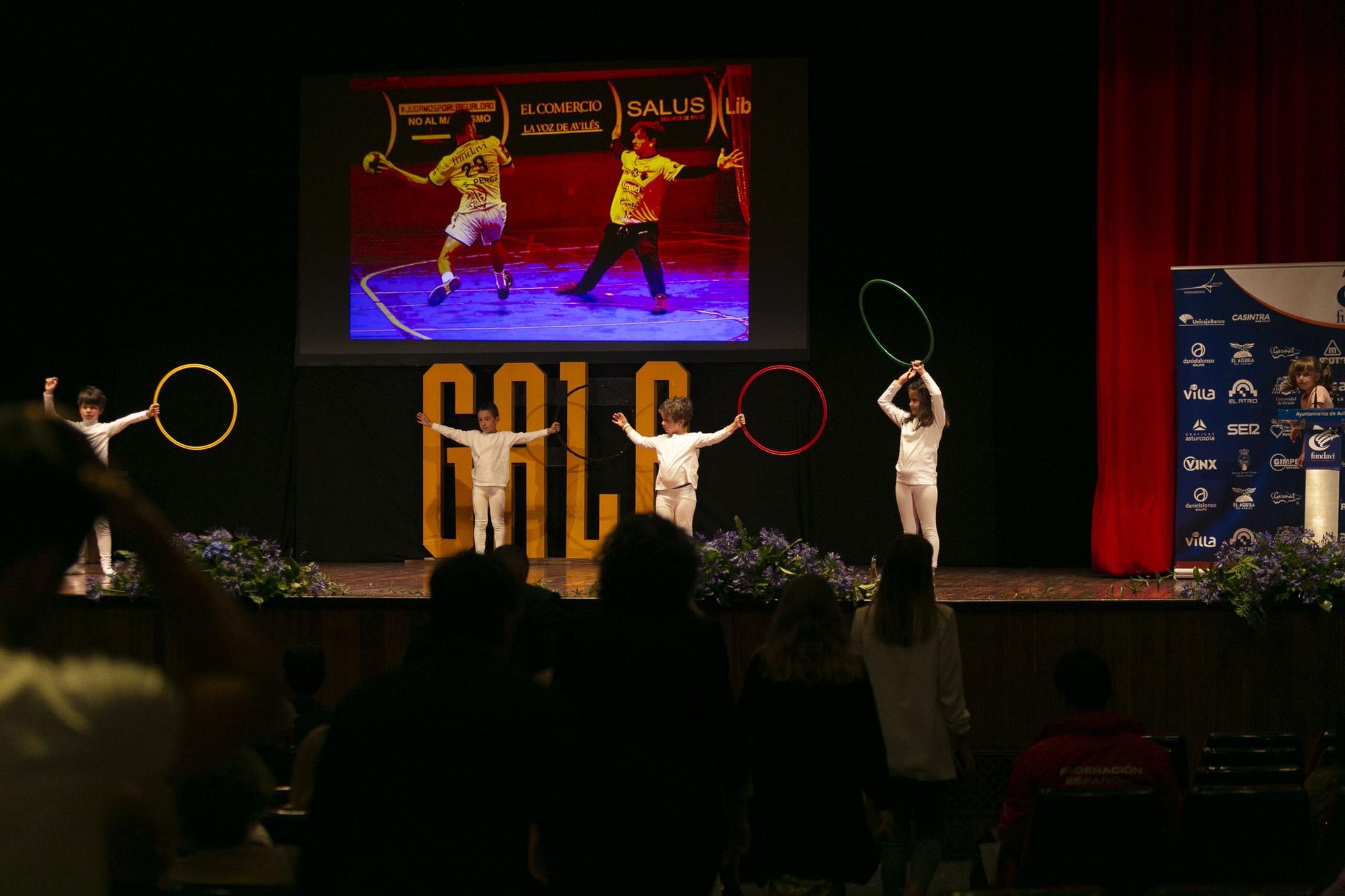 Así la I Gala Fundavi en Avilés: los premios a los deportistas del año