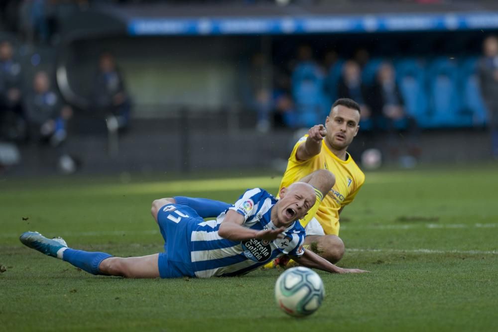 El Dépor le gana 1-0 al Cádiz