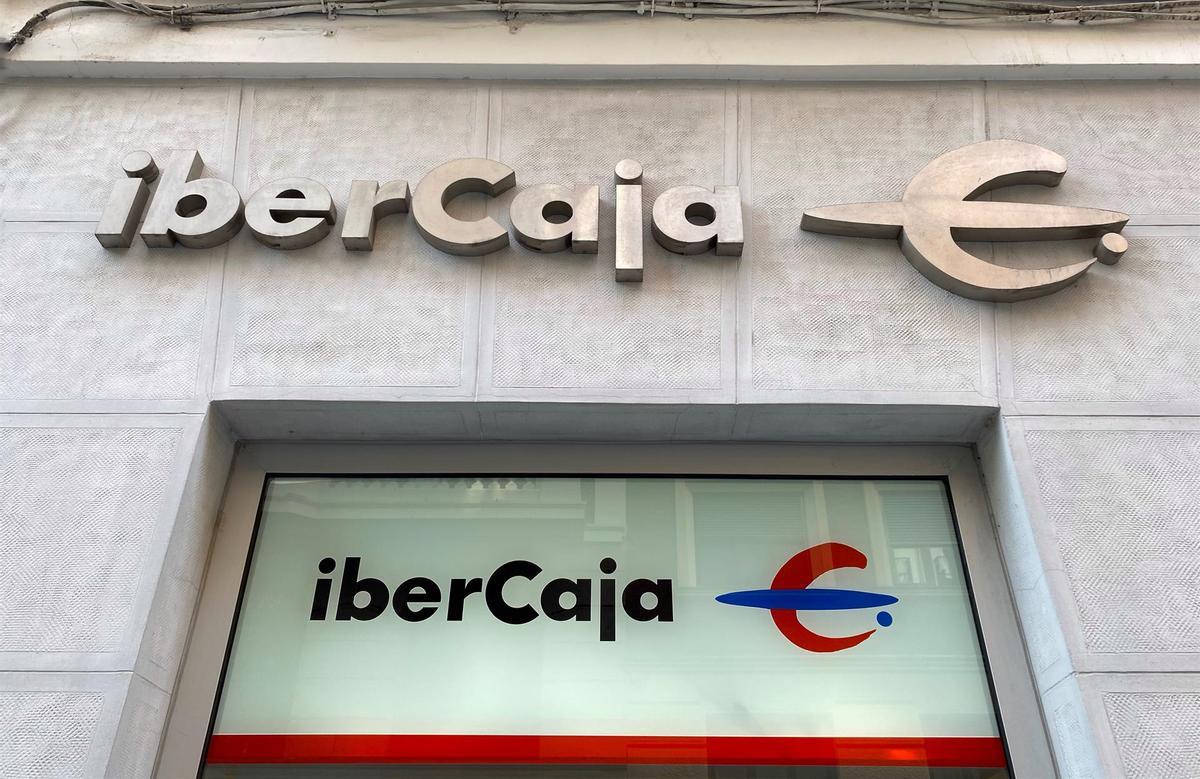 Oficina de Ibercaja en Madrid.