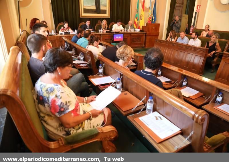 Primer pleno de la legislatura en el Ayuntamiento de Castelló