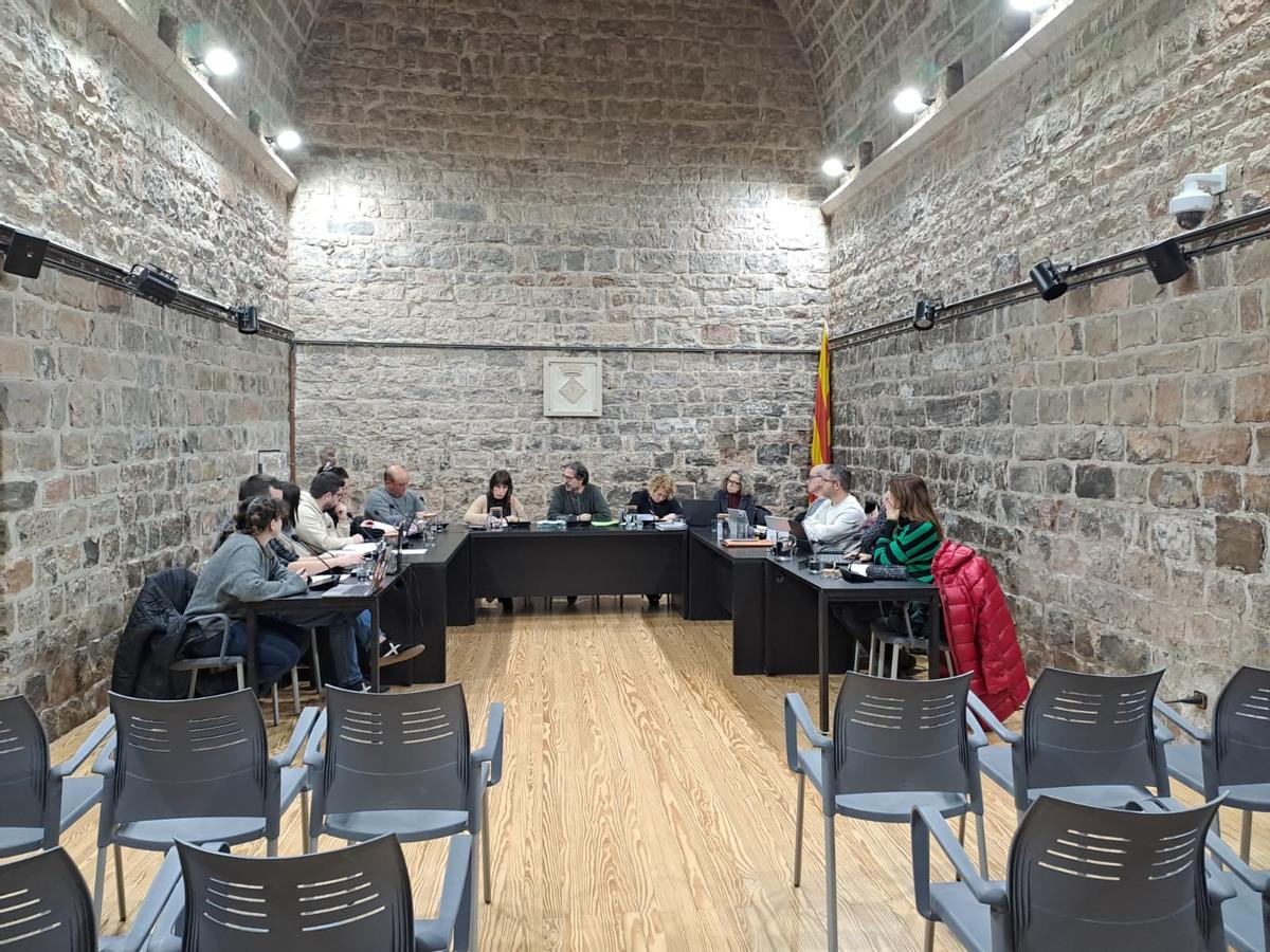 L'últim ple celebrat a Santpedor, la setmana passada