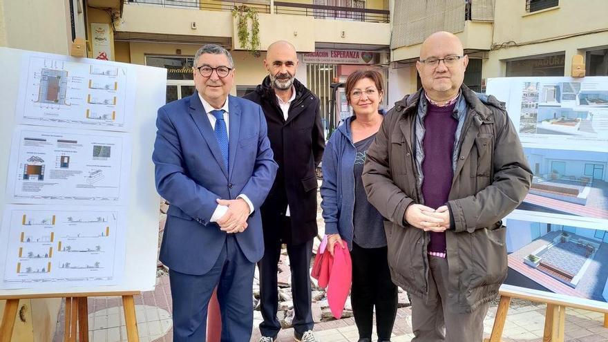 Comienzan las obras de remodelación de las plazas del barrio de Capuchinos de Vélez-Málaga