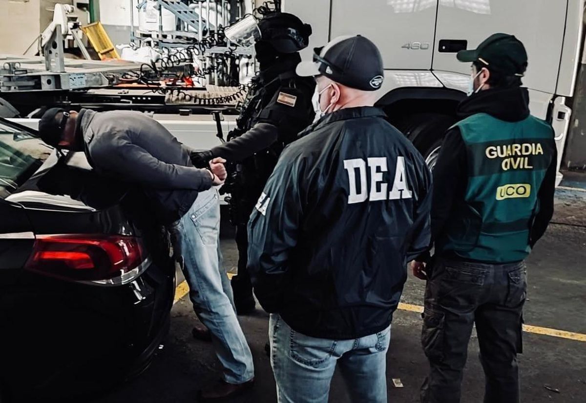 Detención realizada en una operación del ECO Levante que contó con la colaboración de la DEA