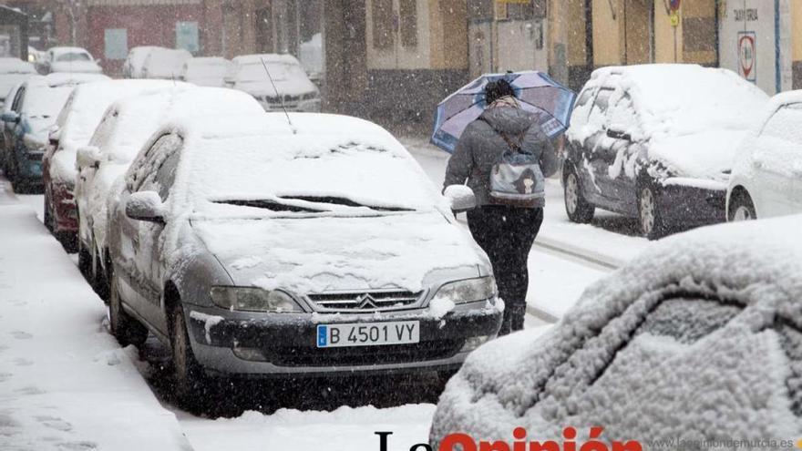 Nieve en Caravaca de la Cruz