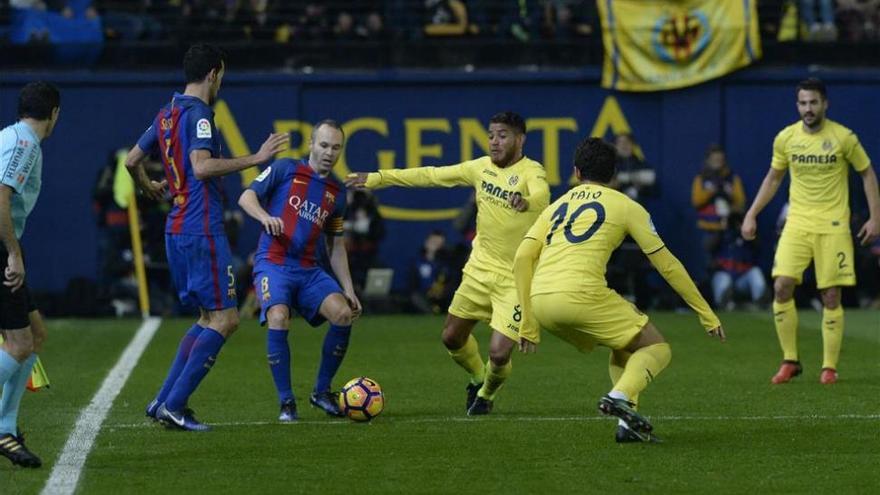 Villarreal y Barcelona rinden culto al fútbol espectáculo