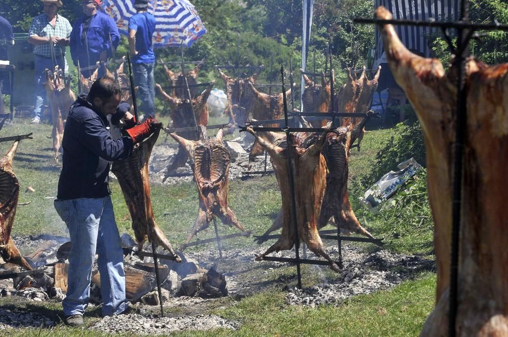 Fiesta del Corderu en Prau L.lagüezos