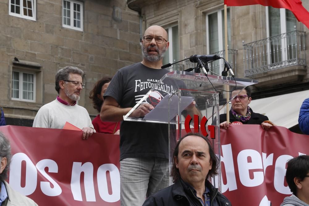 Día del Trabajador en Vigo | Miles de personas exigen la derogación de la reforma laboral