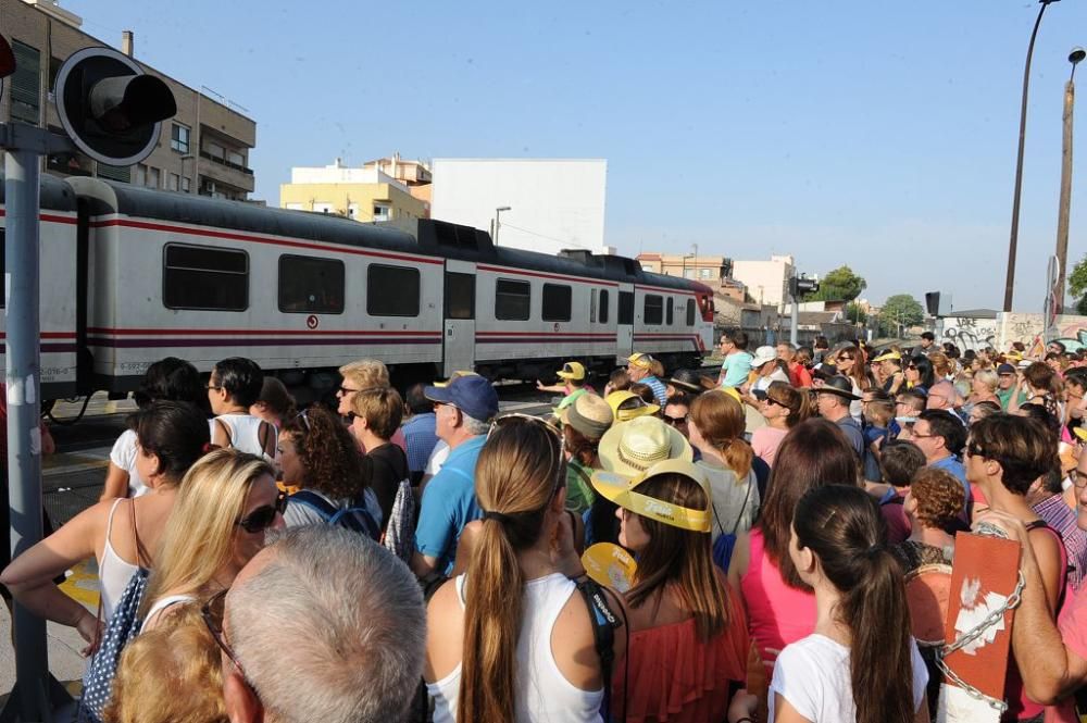 Romería de la Virgen de la Fuensanta: Paso por Flo