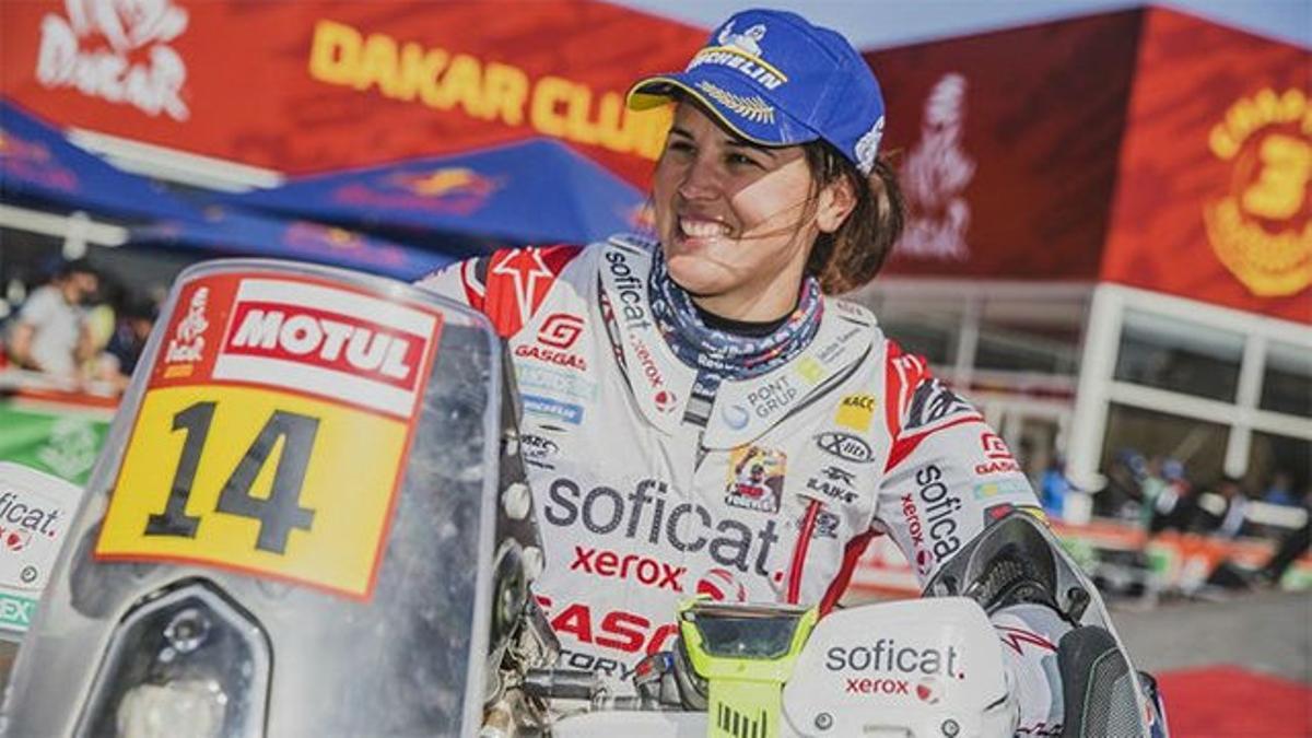 Laia Sanz, termina décimo en el Dakar: "Si me lo dicen hace 10 años, no me creo"