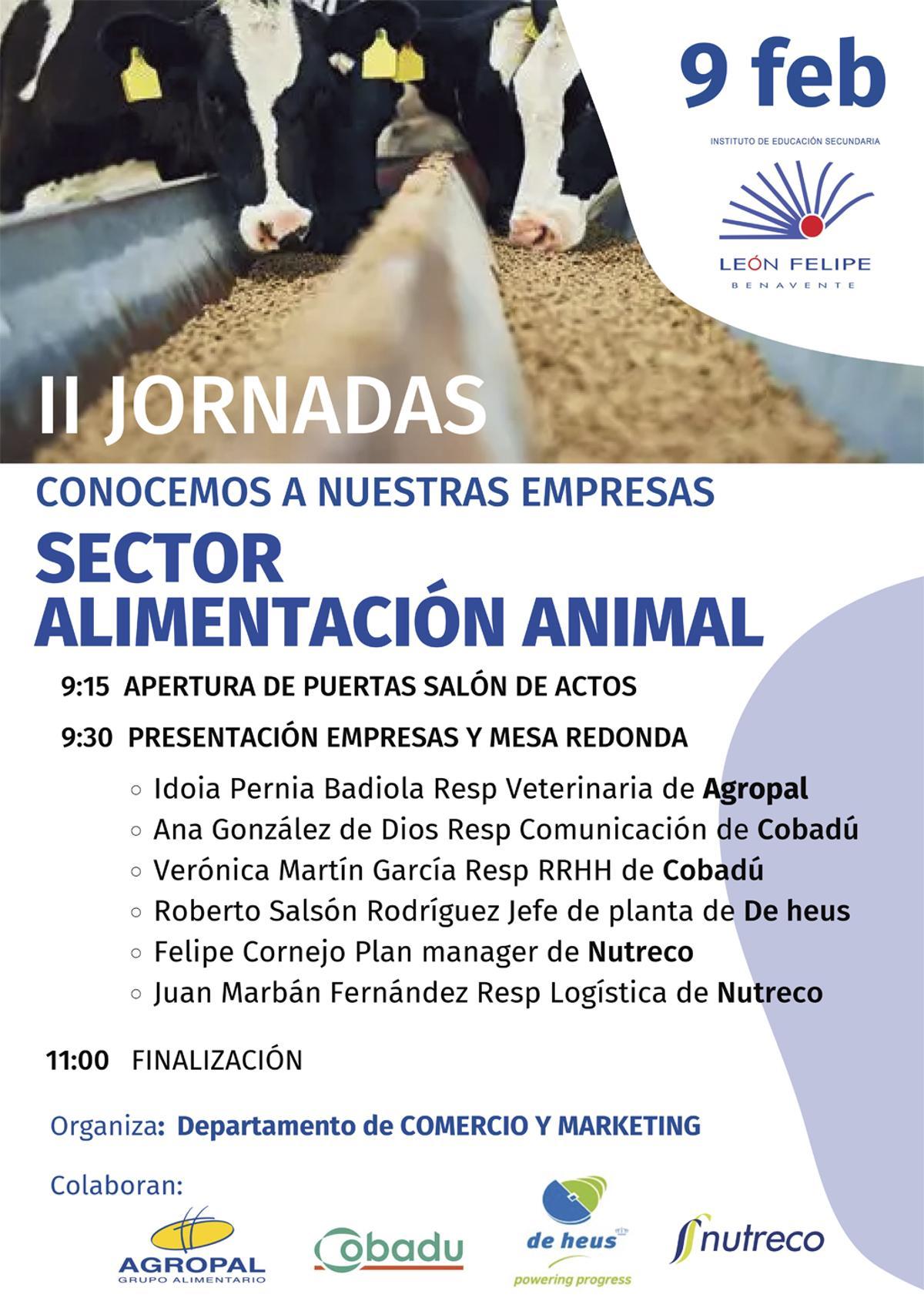 Cartel de las jornadas.