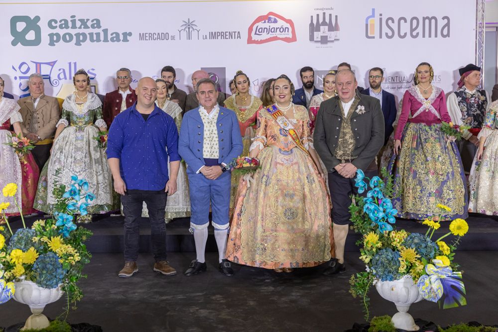 Jeronima Gales, con Luis Espinosa