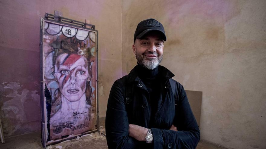 El grafiti indultado de David Bowie cambia el Centre del Carme por L’Etno