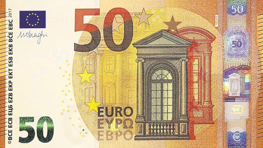 El nuevo billete de 50 euros integra mayores medidas de seguridad