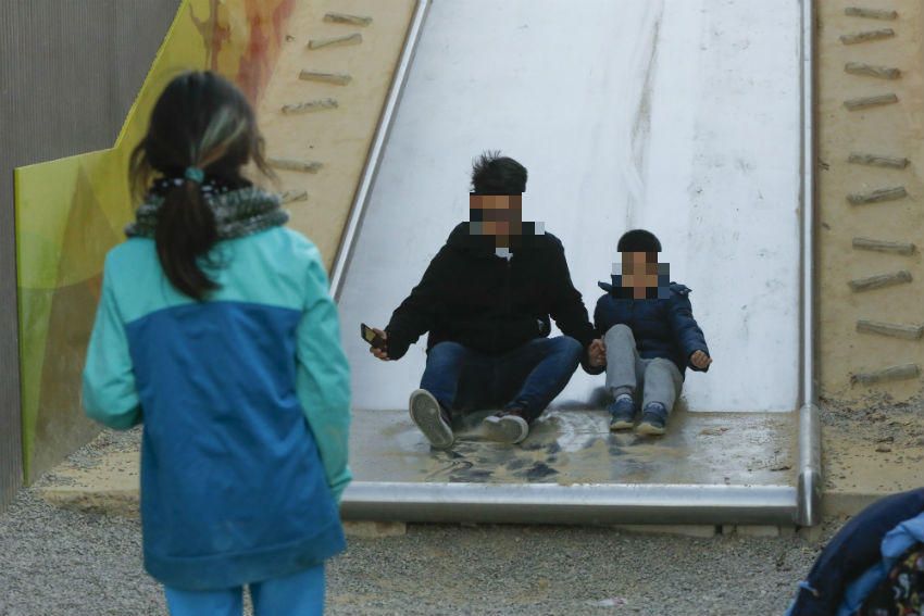 Quejas por el diseño de un tobogán del nuevo Parque Central de València