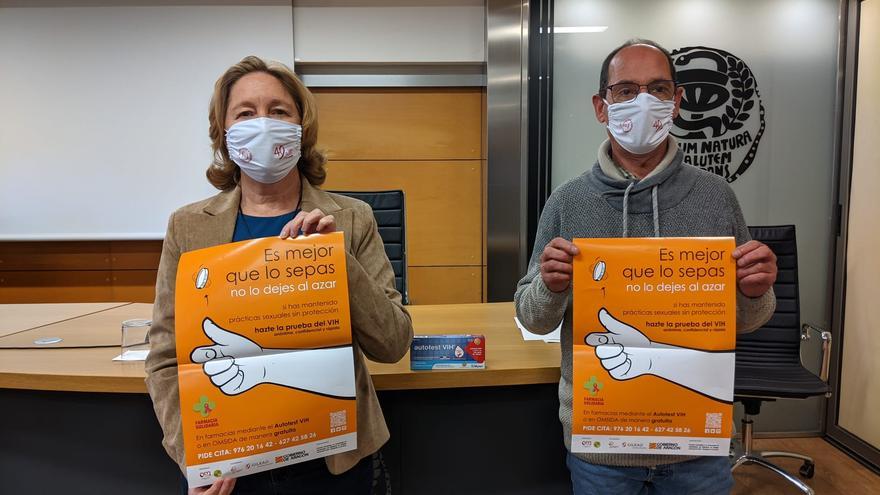 Omsida y los Colegios de Farmacéuticos de Aragón lanzan una campaña para la detección precoz del VIH