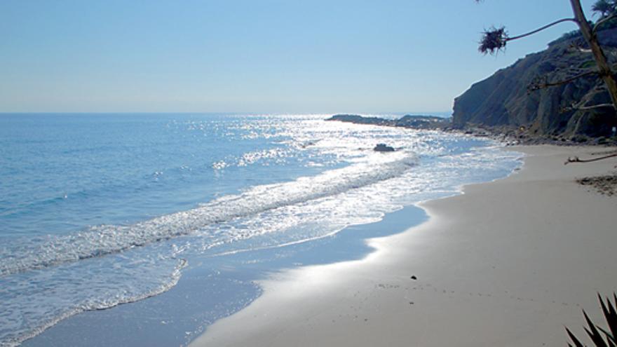 Cala Lanuza en El Campello.