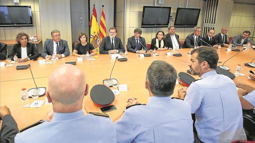 Mariano Rajoy pide trabajar en la colaboración policial y «política»