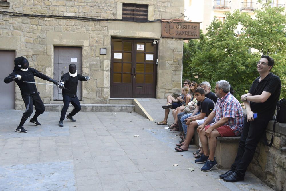 Les festes de Sant Ignasi arrenquen amb la faceta més guerrera de Loiola