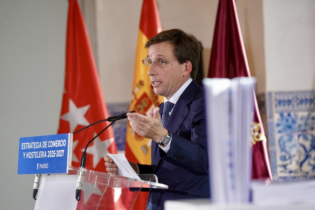 El alcalde de Madrid, José Luis Martínez Almeida.
