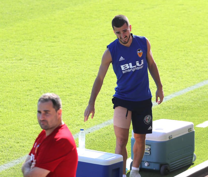 El Valencia CF ultima su preparación para recibir