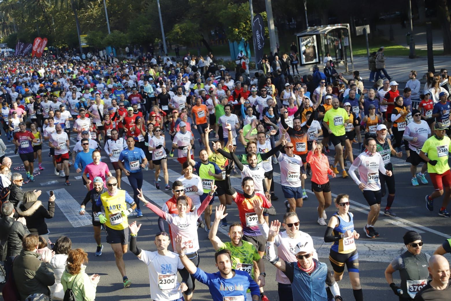 Media Maratón de Córdoba 2023: la carrera, en imágenes