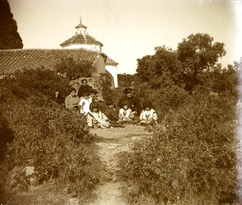 Centenarias fotografías de la Virgen de Luna