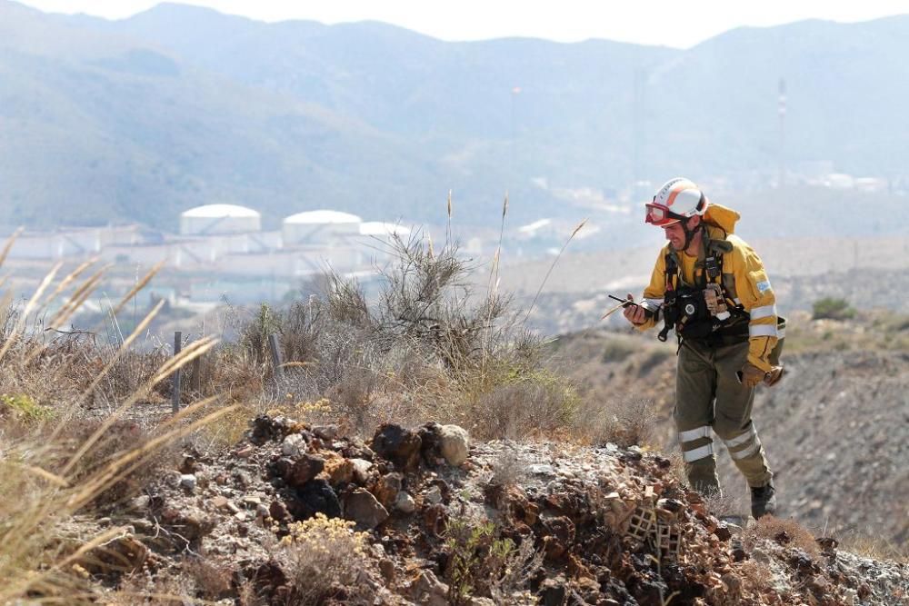 Incendio en Portman