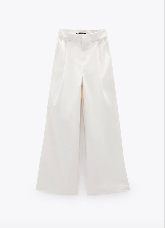 Pantalón blanco de Zara