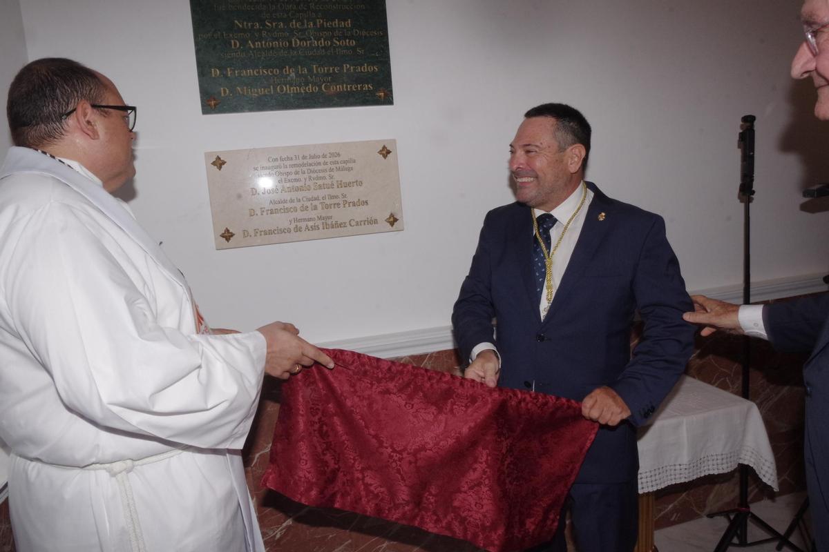Inauguración de la restaurada capilla de la Piedad, en fotos Inauguración de la restaurada capilla de la Piedad, en fotos
