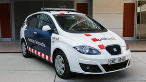 Imagen de recurso de un coche patrulla de los Mossos d’Esquadra