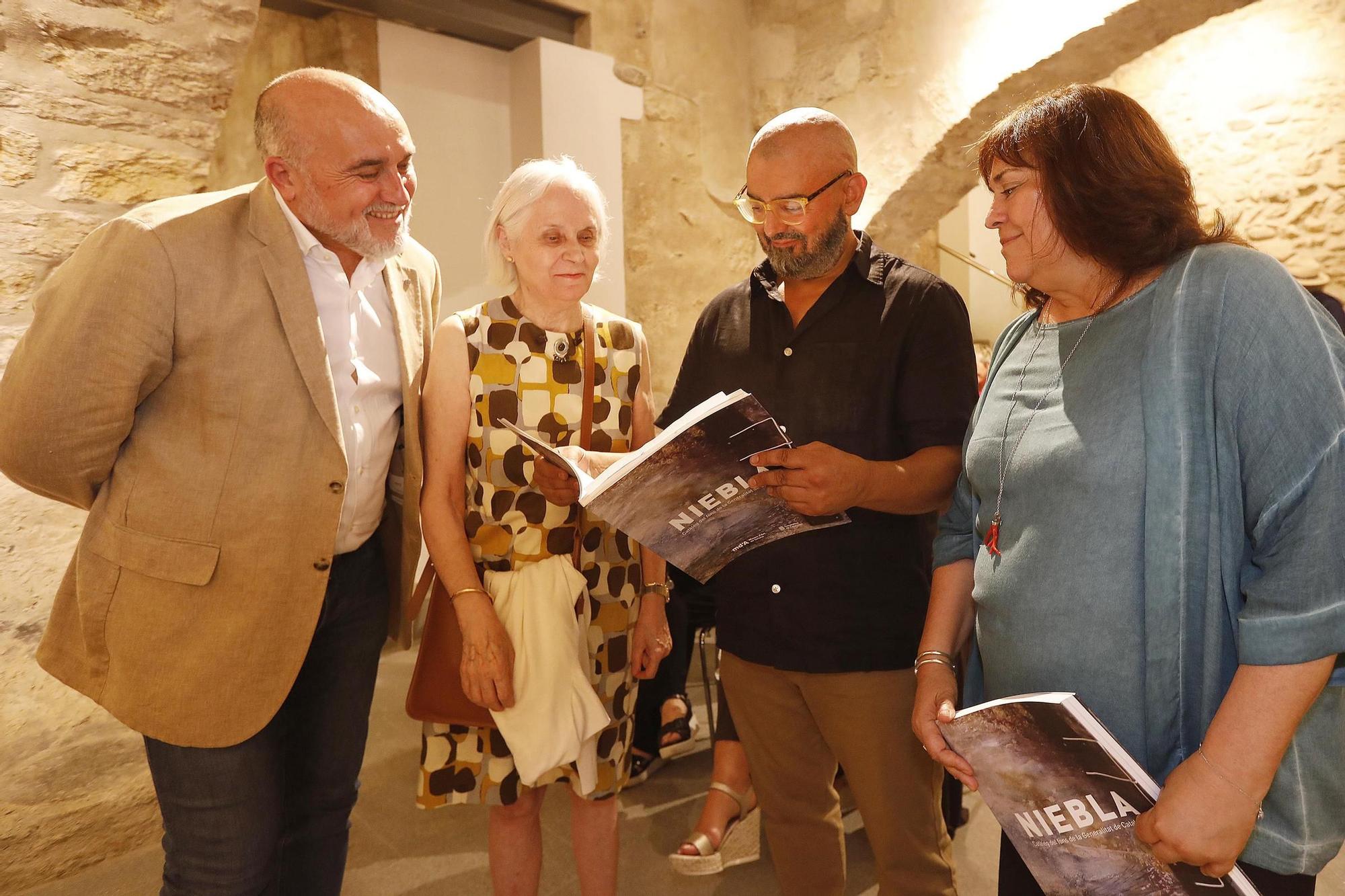 Presentació del nou catàleg del pintor gironí Josep Niebla
