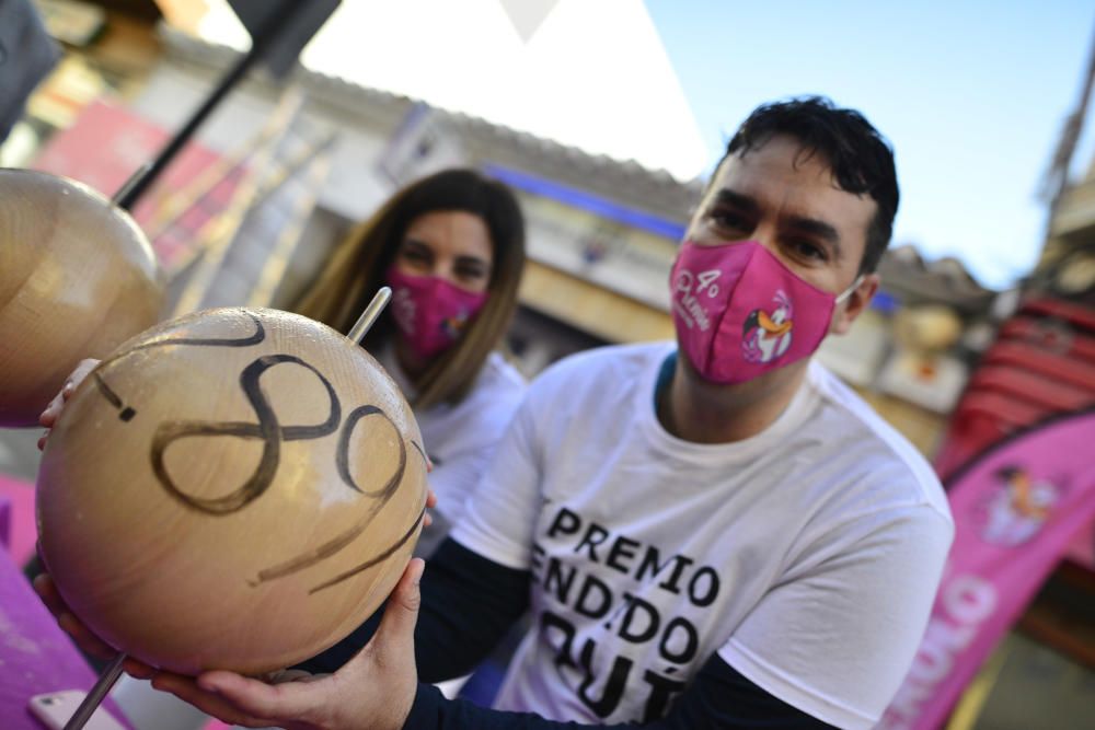 Lotería de Navidad en Murcia: Así se ha vivido en El Perolo