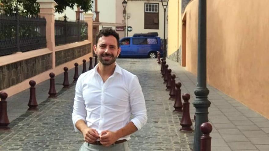 El concejal socialista en el Ayuntamiento de La Orotava, Samuel Mesa.