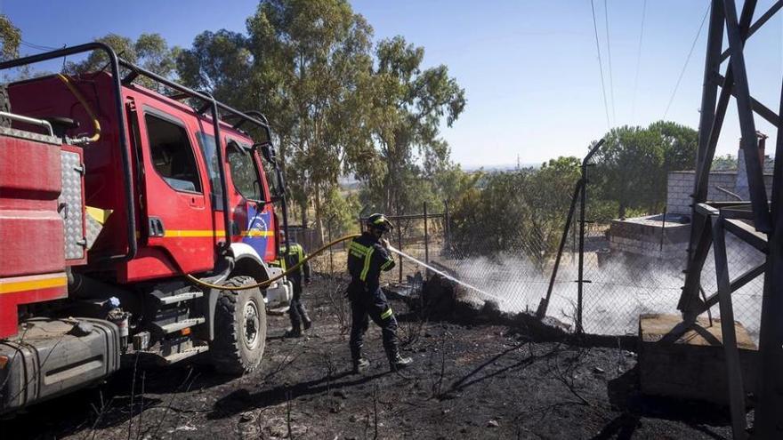 Extinguido el incendio de Arroyo de San Serván