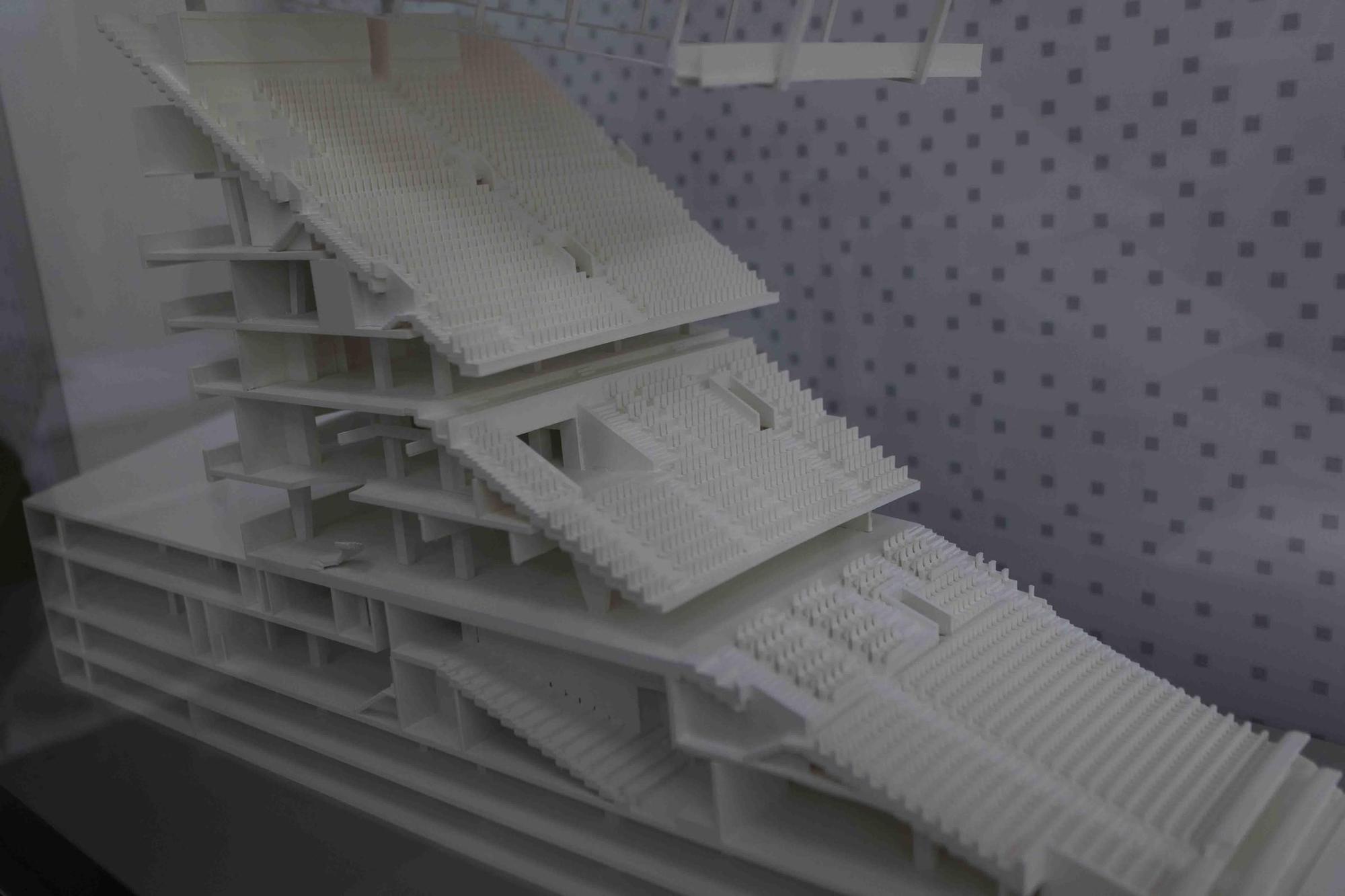 Maqueta del nuevo estadio de Mestalla