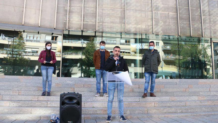 Els representants de les diferents organitzacions independentistes