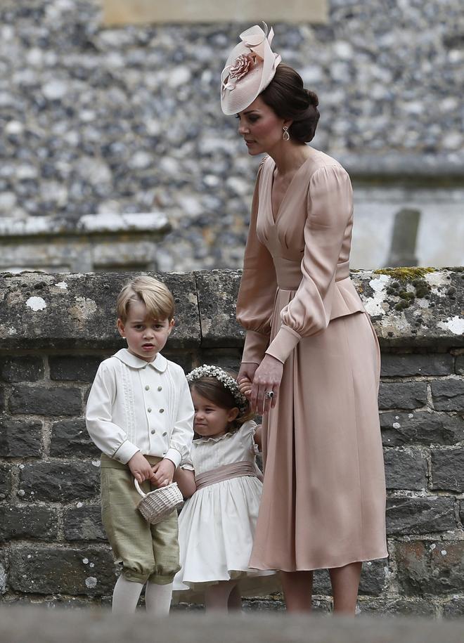 La boda de Pippa Middleton y James Matthews al detalle: la duquesa de Cambridge con sus hijos