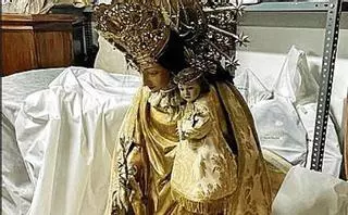 La Virgen de los Desamparados se quedará en el Ayuntamiento