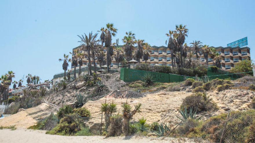 El Hotel Sidi San Juan, abandonado