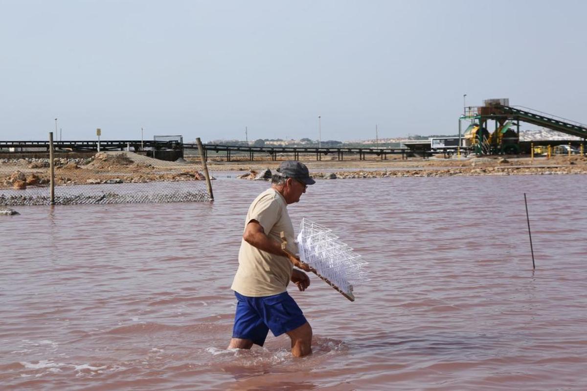 Los últimos artesanos de la sal en Torrevieja