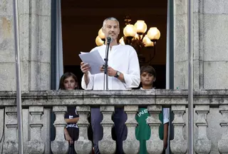 Vilagarcía ya disfruta de su adorado San Roque tras el pregón de Gustavo Andújar